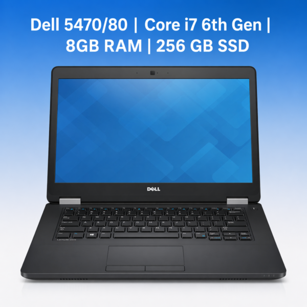 Dell 5470/80 | Core i7 6th Gen | 8 GB RAM | Win 11 Pro | Refurbished