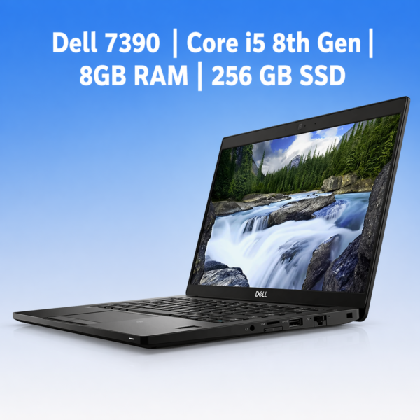 Dell 7390 | Core i5 8th Gen | 8 GB RAM | Win 11 Pro | Refurbished