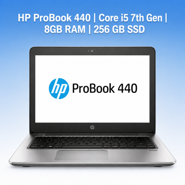 HP Probook 440 G4 | i5 - 7th Gen | 8GB RAM | Win 11 | Refurbished