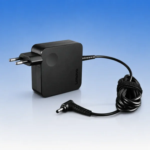 Lenovo GX20K78585 65W Laptop Adapter/Charger with Power Cord for Select Models of (Round pin), Black