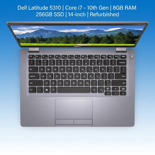 Dell Latitude 5310 | Core i7 - 10th Gen | 8GB RAM | 256GB SSD | 14-inch | Refurbished