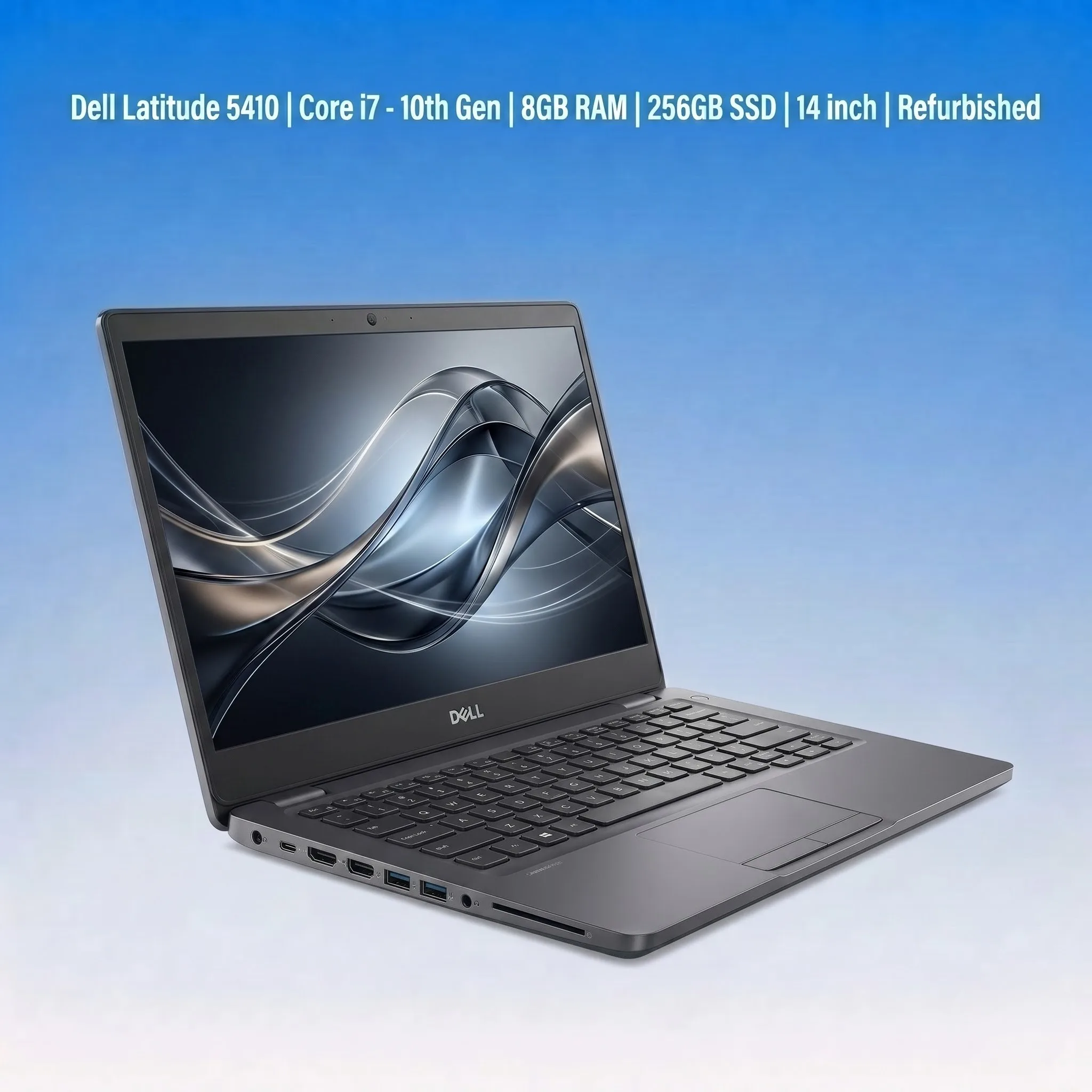 Dell Latitude 5410 Core i7 - 10th Gen 8GB RAM 256GB SSD 14 inch Refurbished