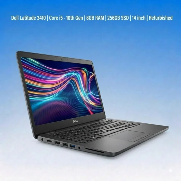 DELL Latitude 3410 | Core i5 - 10th Gen | 8GB RAM | 256GB SSD | 14 inch | Refurbished