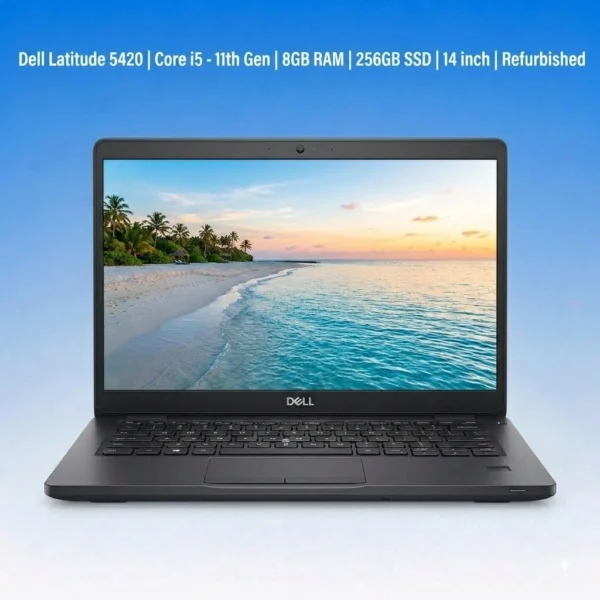 Dell Latitude 5420 | Core i5 - 11th Gen | 8GB RAM | 256GB SSD | 14 inch | Refurbished